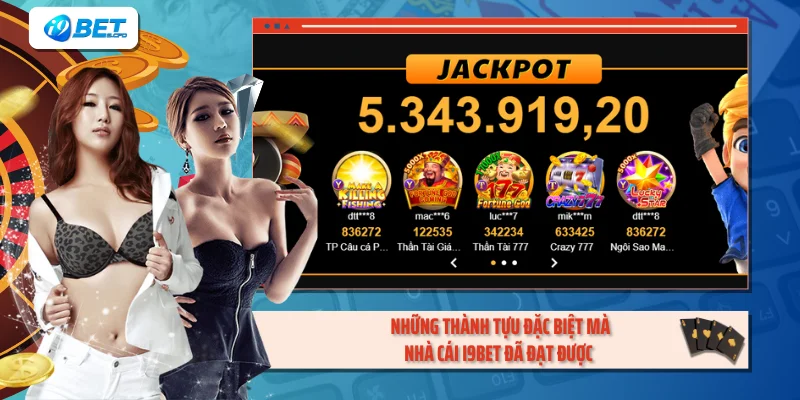 Những thành tựu đặc biệt mà nhà cái I9BET đã đạt được